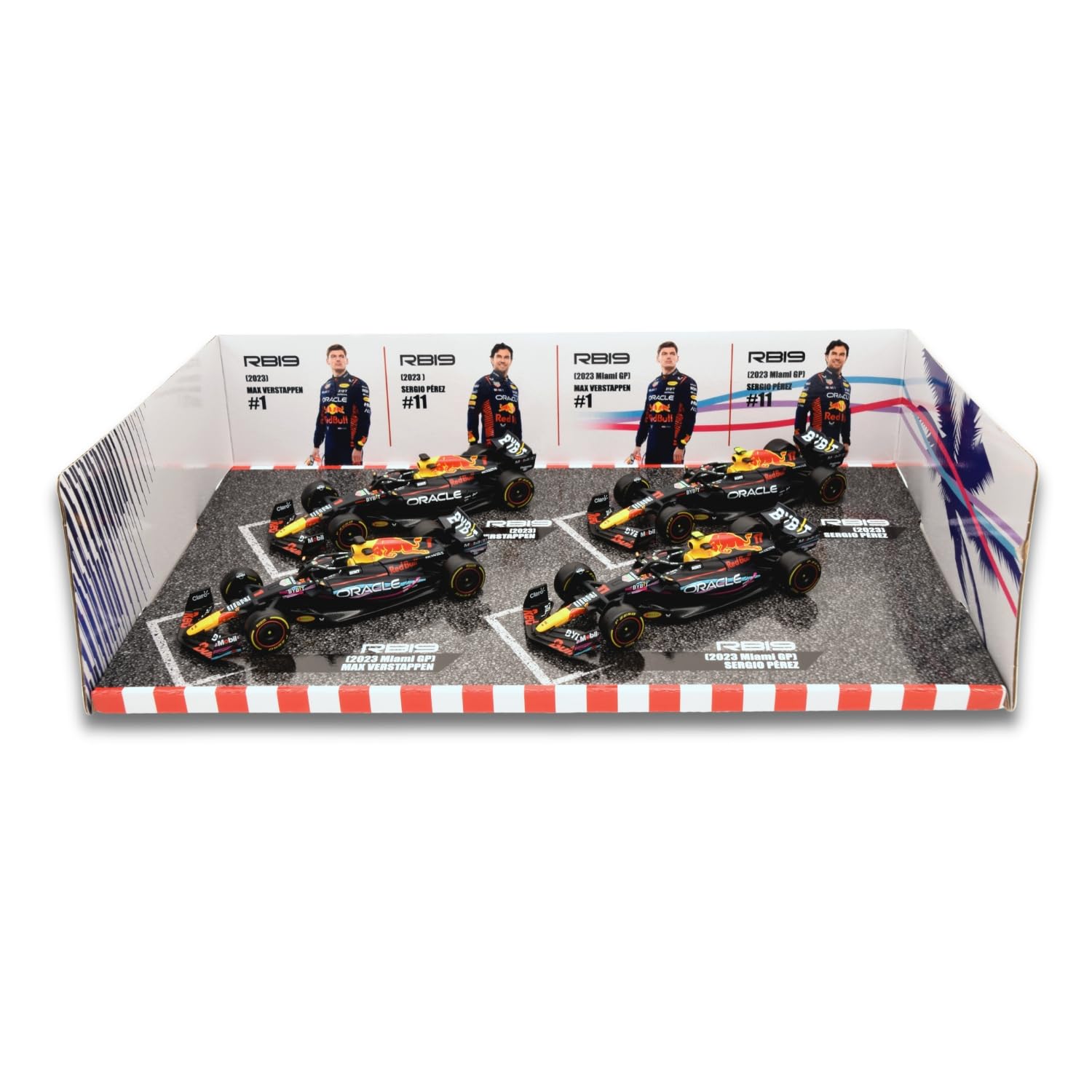 Amazon | Bburago F1 1/43 レッドブル レーシング 4個セット
